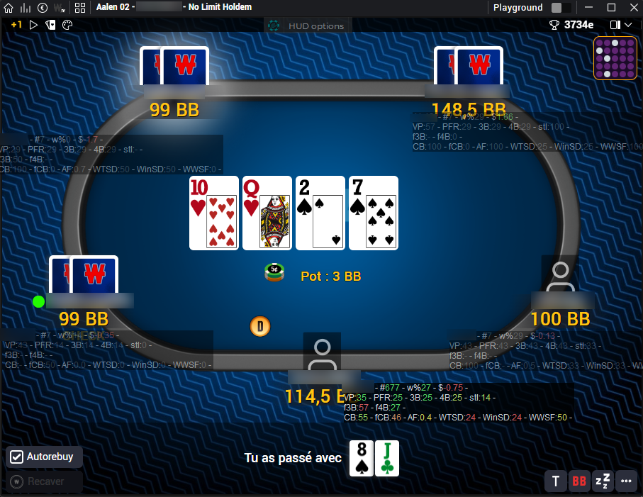 HUD on Winamax